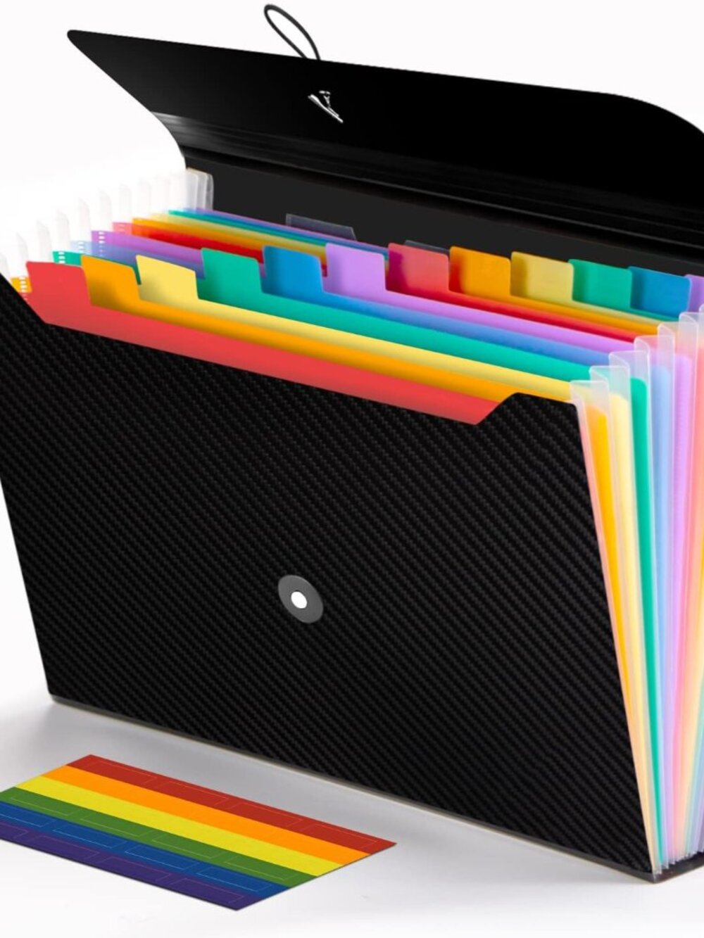 Expanding File Folder, 13 Pockets Accordion File Holder Organizer, A4 Letter Siz